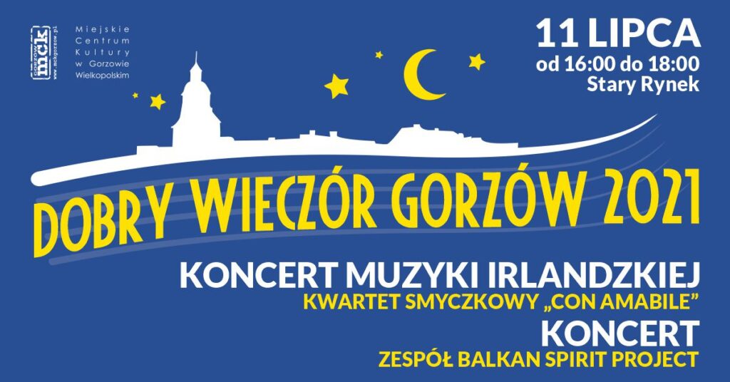 2021.07.11 wydarzenia Dobry Wieczór Gorzów