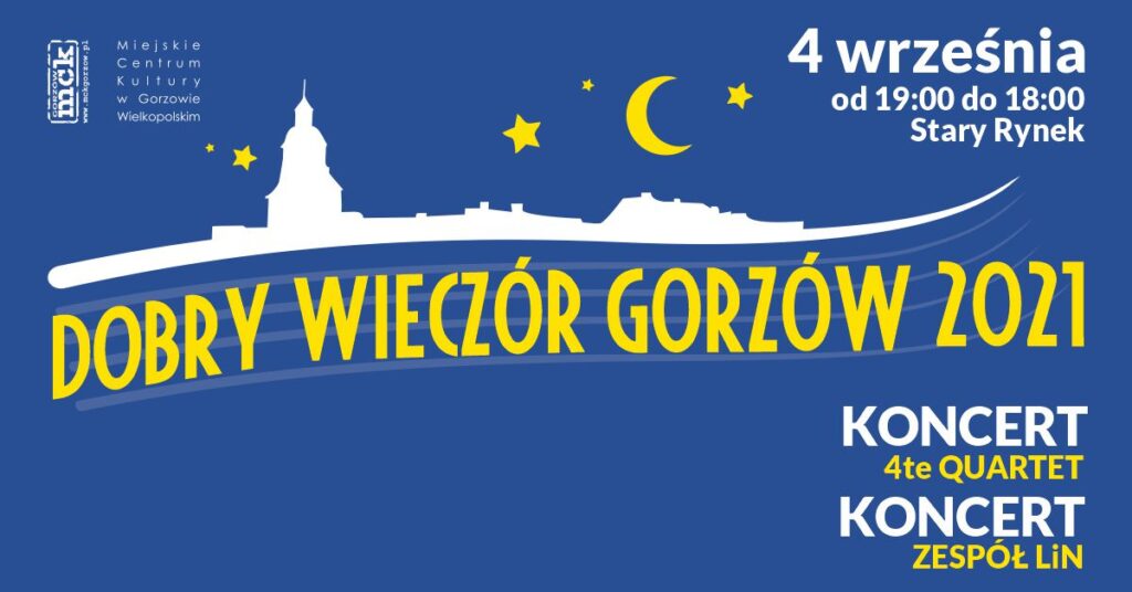 2021.09.04 wydarzenia Dobry Wieczór Gorzów