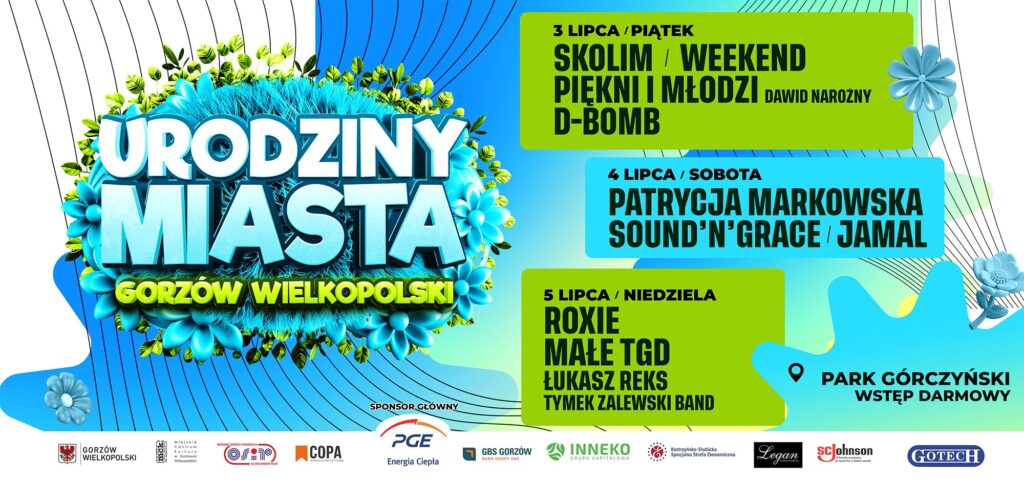 2026.07.03-05 Urodziny Miasta Gorzów Wielkopolski 2026​